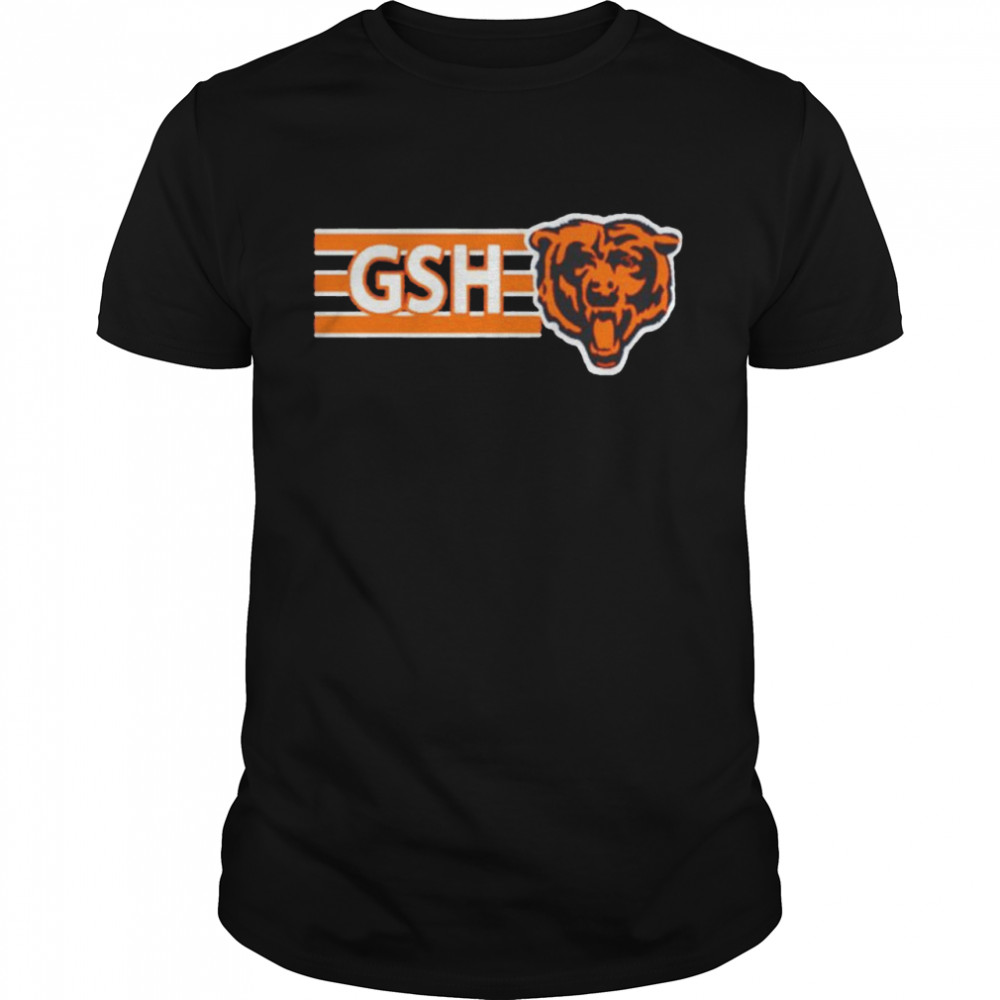 GSH On Chicago Bears shirt