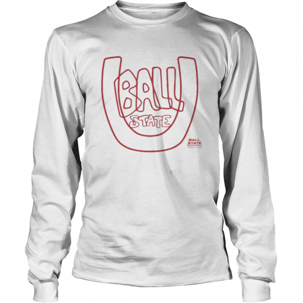 Ball State U Baseball  Long Sleeved T-shirt