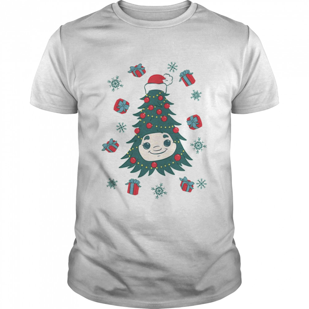 Woody The Christmas Tree Funny Animated Character shirt