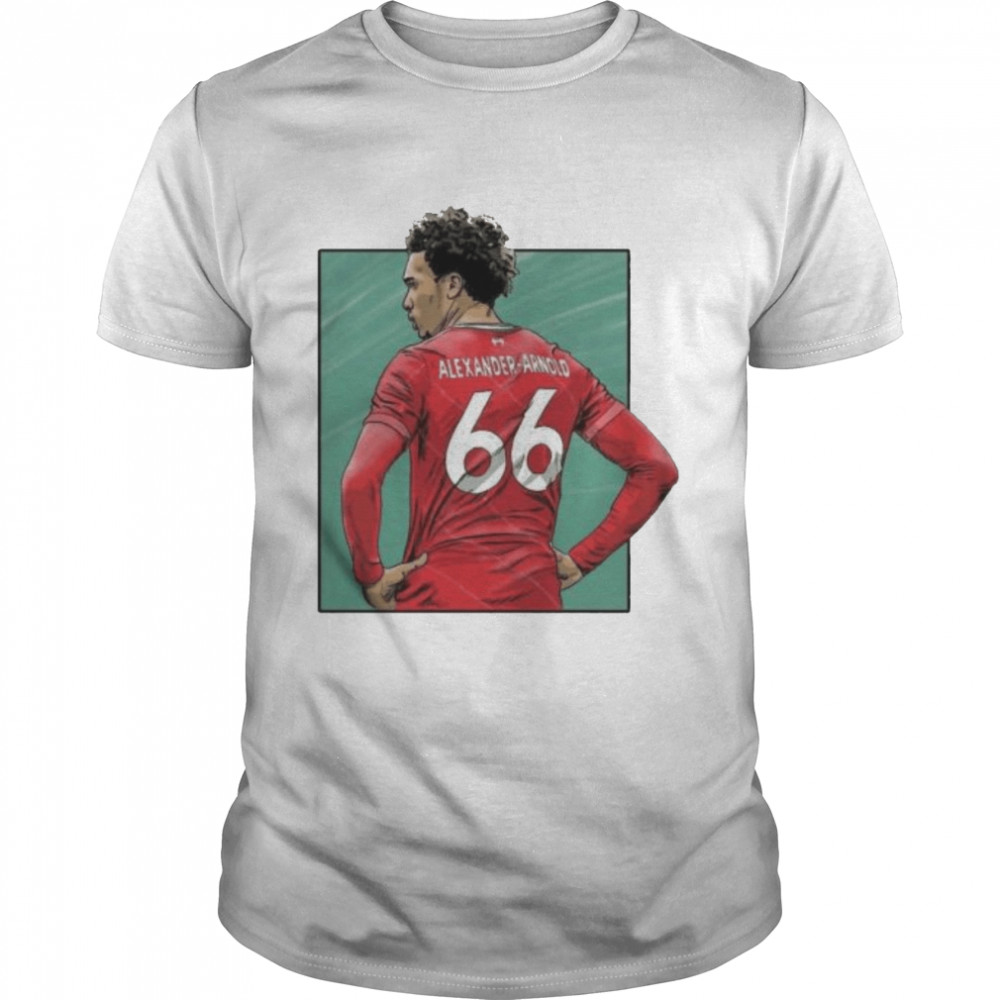 Art From The Back Of Trent Alexander Arnold Shirt